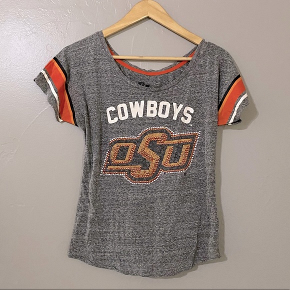 Women’s Oklahoma State studded tee - Picture 1 of 3